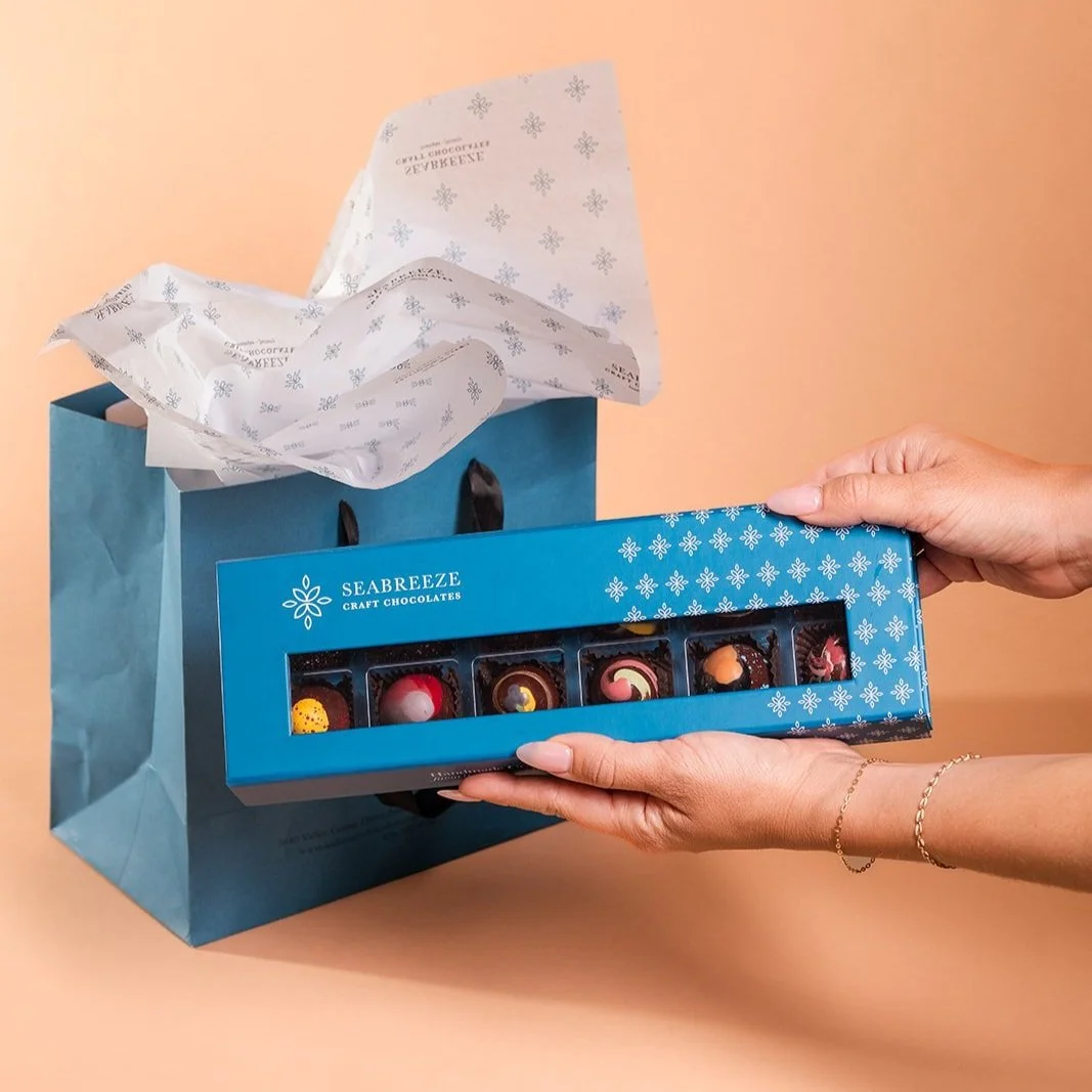 Chocolate Flavors Collection Gift Box — Seabreeze Chocolates